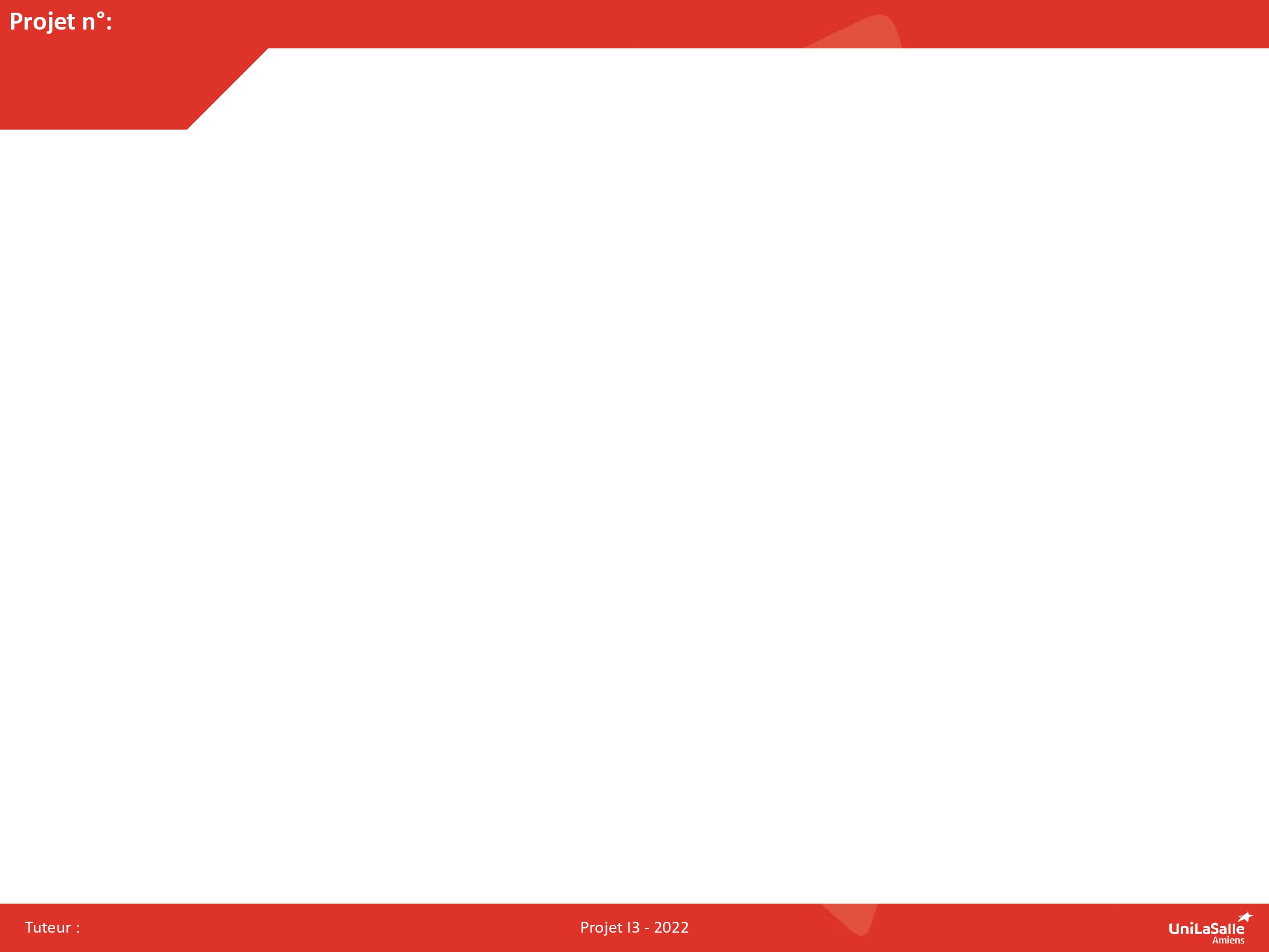 Poster du projet